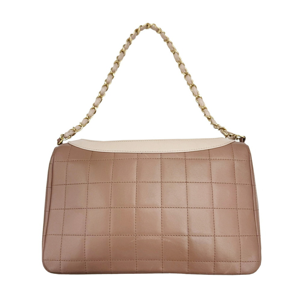 Chanel Girl Lambskin Shoulder Chain Bag Button